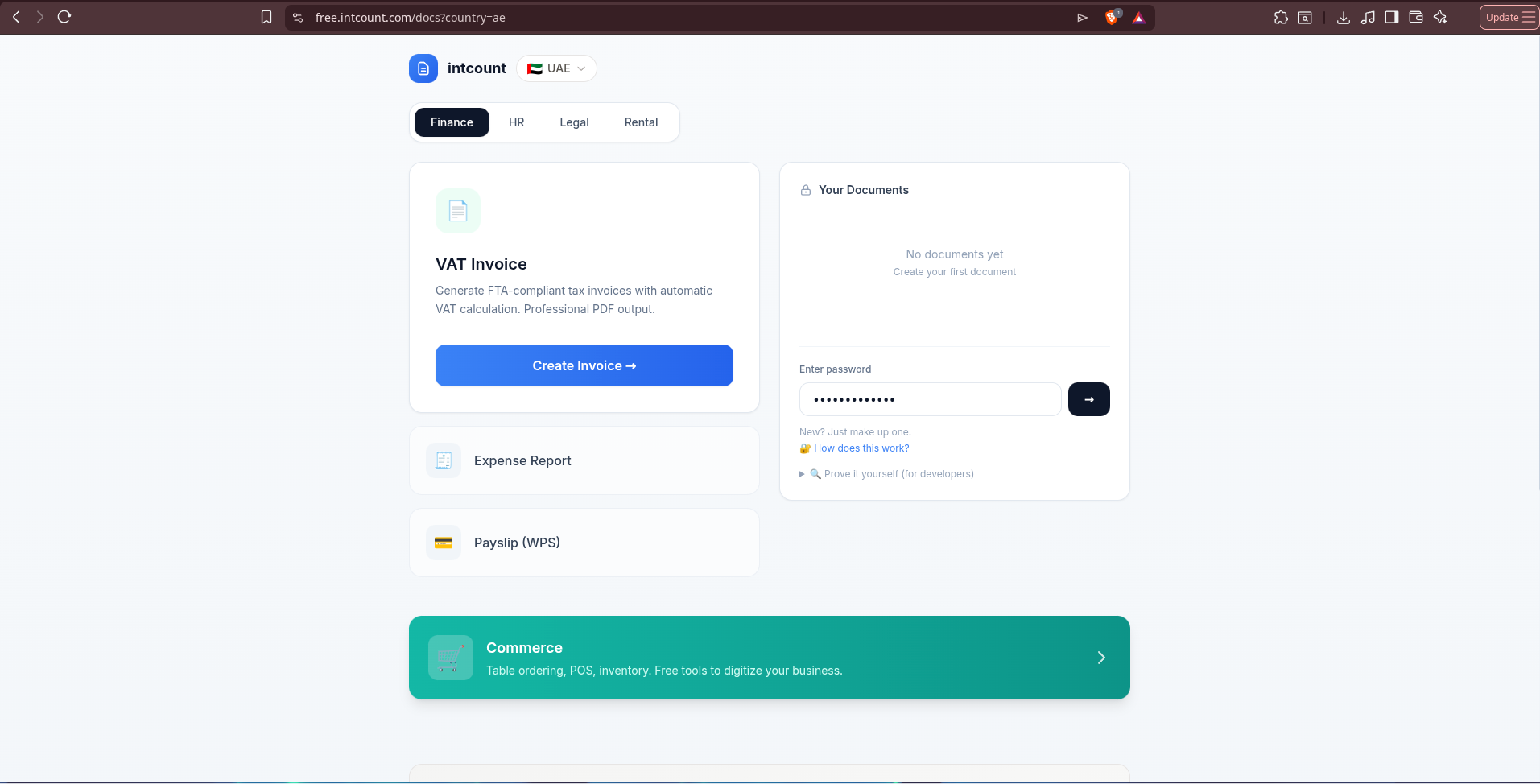 Password field with a password typed in as dots, ready to unlock